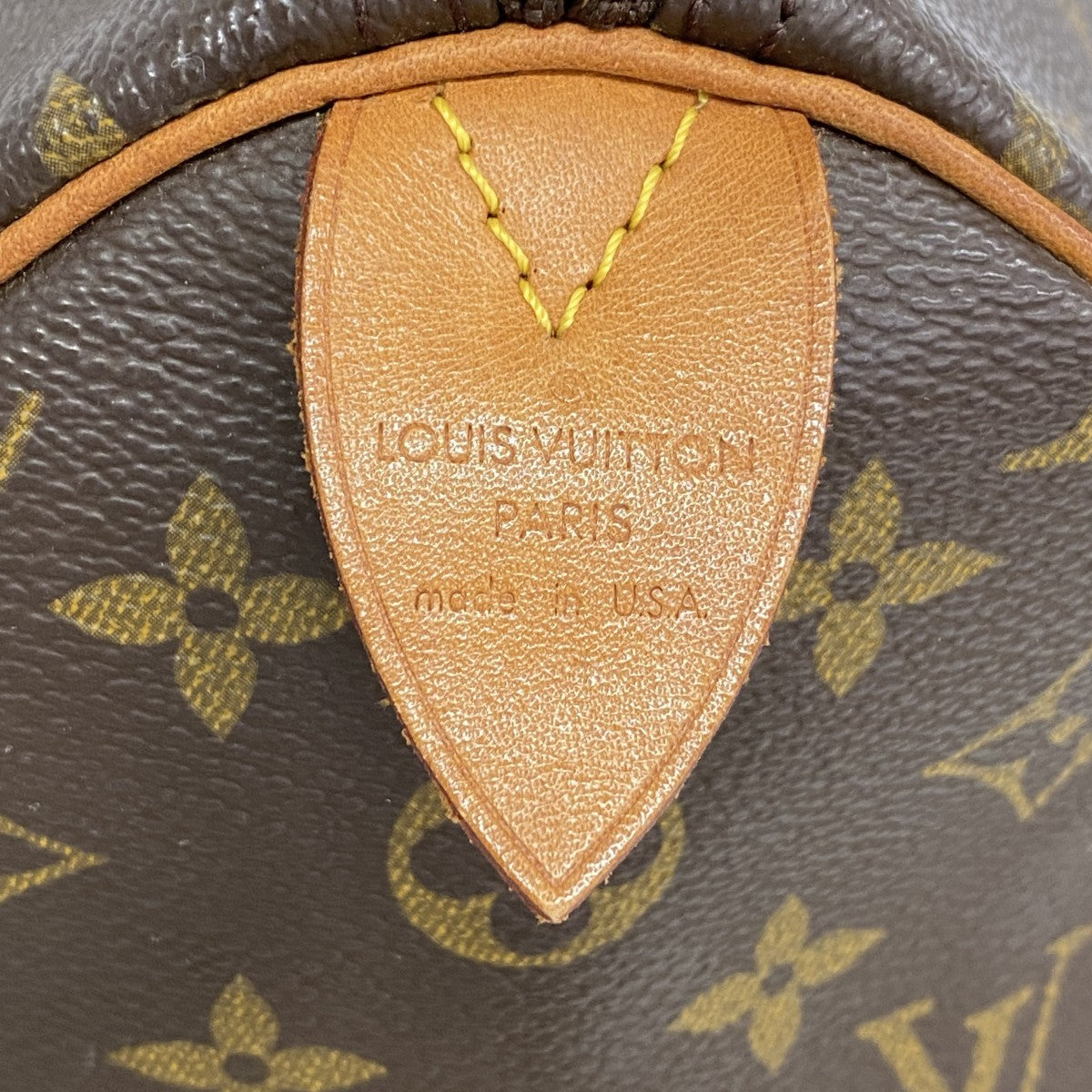【6gd5026】ルイヴィトン ハンドバッグ モノグラム スピーディ35 M41107 ブラウン【中古】レディース