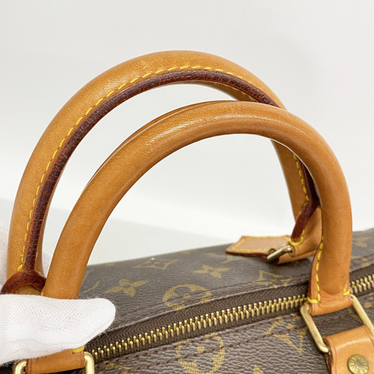 【6gd5026】ルイヴィトン ハンドバッグ モノグラム スピーディ35 M41107 ブラウン【中古】レディース