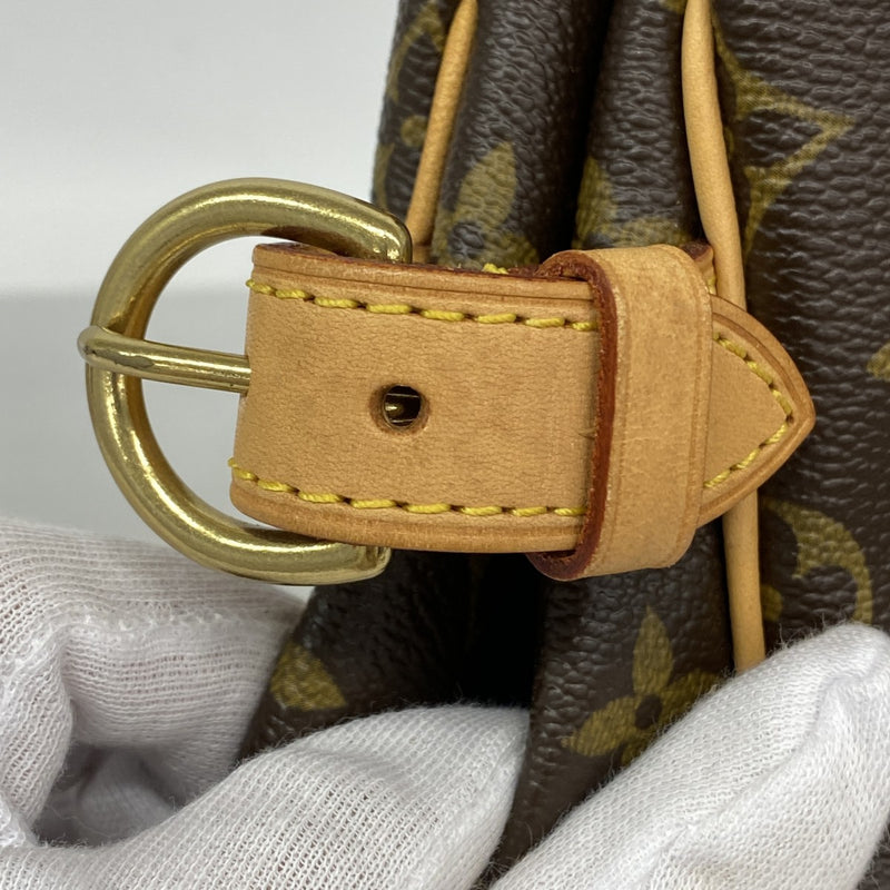 【6gd5038】ルイヴィトン トートバッグ モノグラム バティニョール M51156 ブラウン【中古】レディース