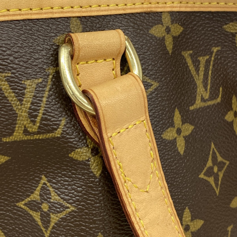 【6gd5038】ルイヴィトン トートバッグ モノグラム バティニョール M51156 ブラウン【中古】レディース