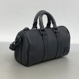 【6gd5039】ルイヴィトン ハンドバッグ LVアエログラム キーポルXS M80950 ノワール 2wayバッグ【中古】メンズ