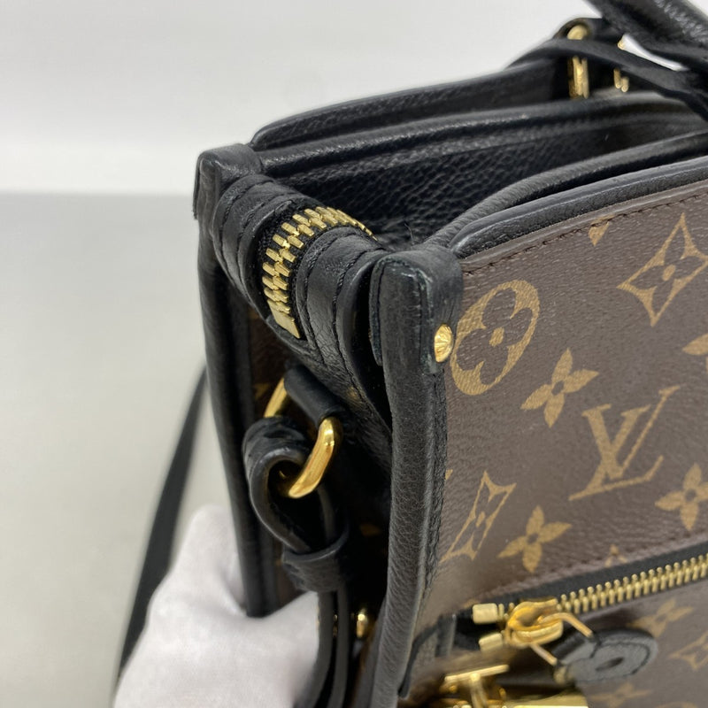 【6gd5040】ルイヴィトン トートバッグ モノグラム ポパンクールMM M43435 ノワール 2wayバッグ【中古】レディース