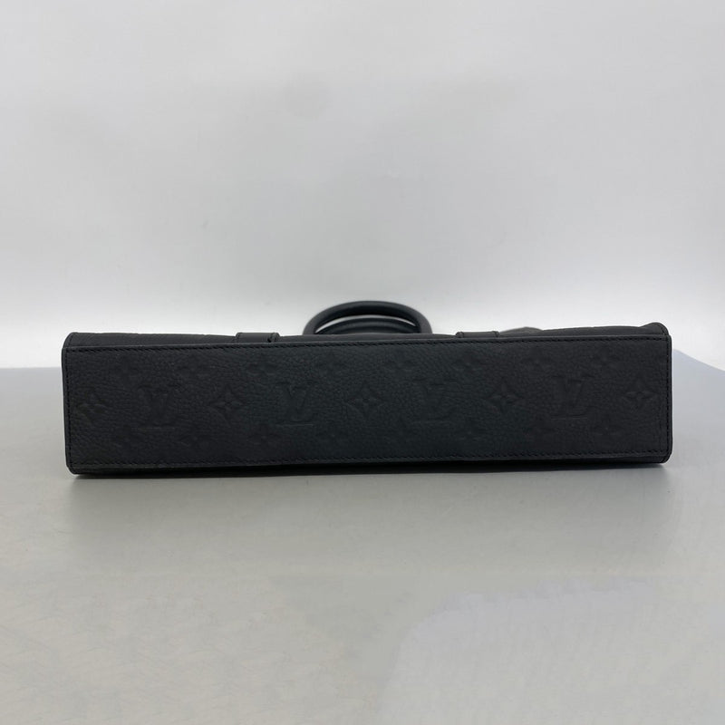 【6gd5041】ルイヴィトン トートバッグ モノグラム・トリヨン サックプラ M21866 ノワール 2wayバッグ【中古】メンズ