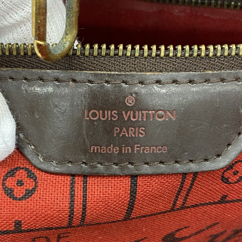 【6gd5042】ルイヴィトン トートバッグ ダミエ ネヴァーフルMM N51105 エベヌ【中古】レディース