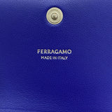 【6gd5044】サルヴァトーレフェラガモ ハンドバッグ レザー グリーン シルバー金具【中古】レディース