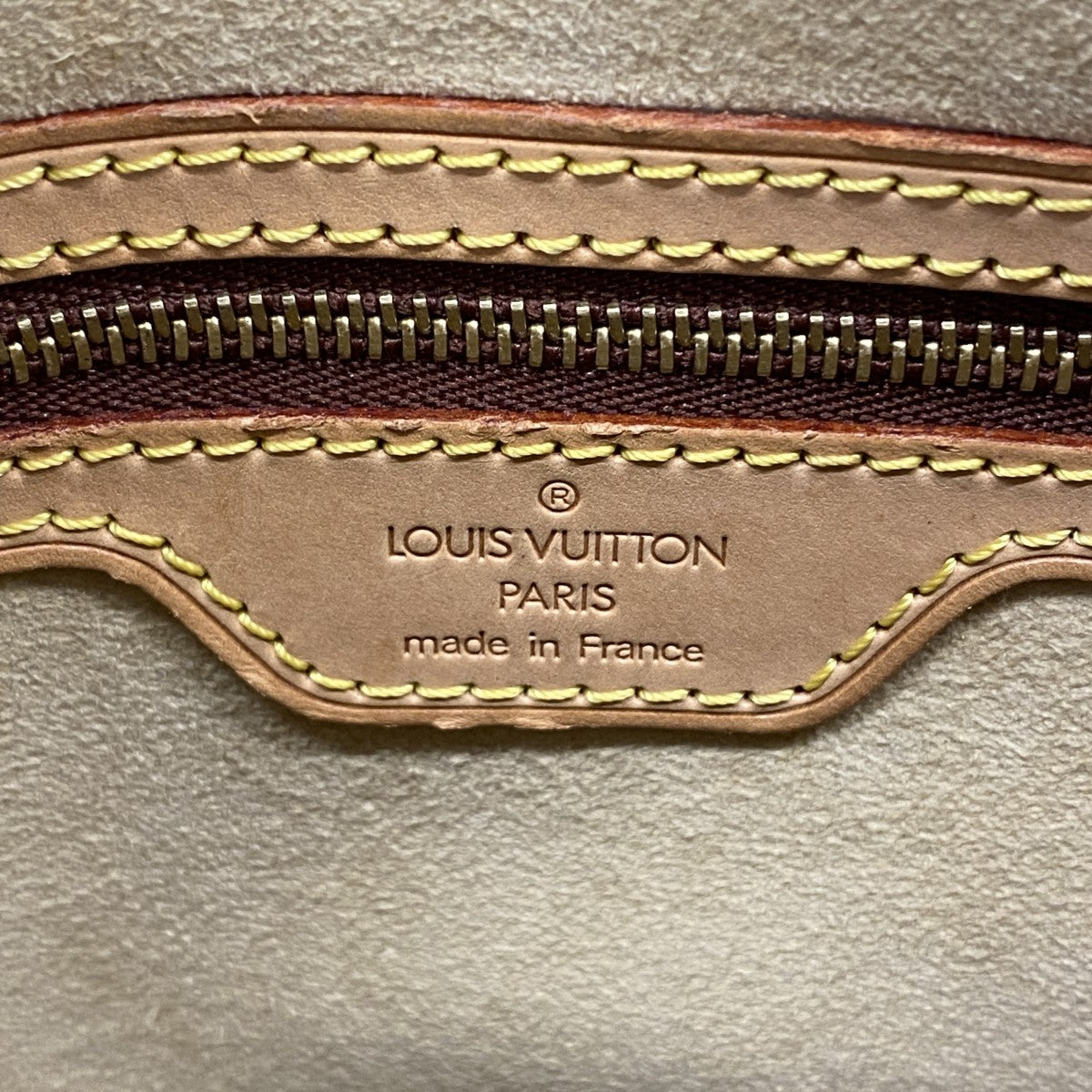 【6gd5047】ルイヴィトン ショルダーバッグ モノグラム ルーピングMM M51146 ブラウン【中古】レディース