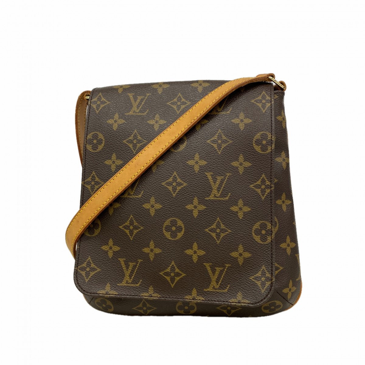 【6gd5048】ルイヴィトン ショルダーバッグ モノグラム ミュゼットサルサロングストラップ M51387 ブラウン【中古】レディース