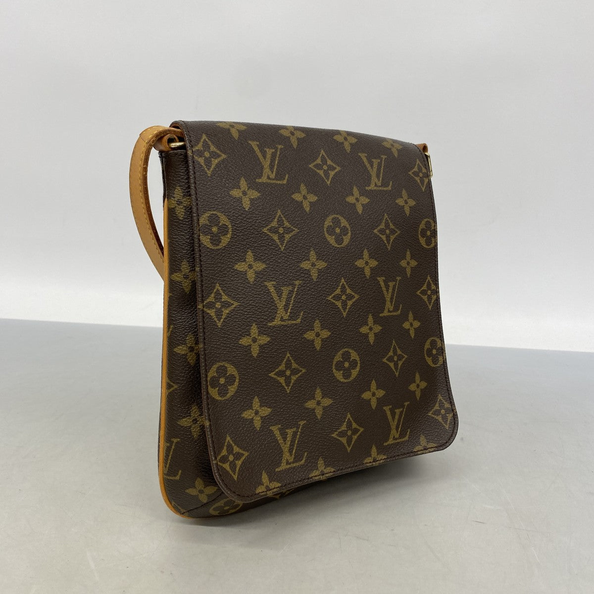 【6gd5048】ルイヴィトン ショルダーバッグ モノグラム ミュゼットサルサロングストラップ M51387 ブラウン【中古】レディース