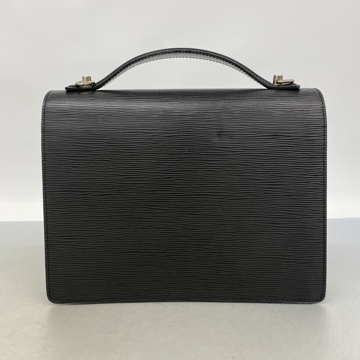 【6gd5051】ルイヴィトン ハンドバッグ エピ モンソー28 M52792 ノワール【中古】レディース