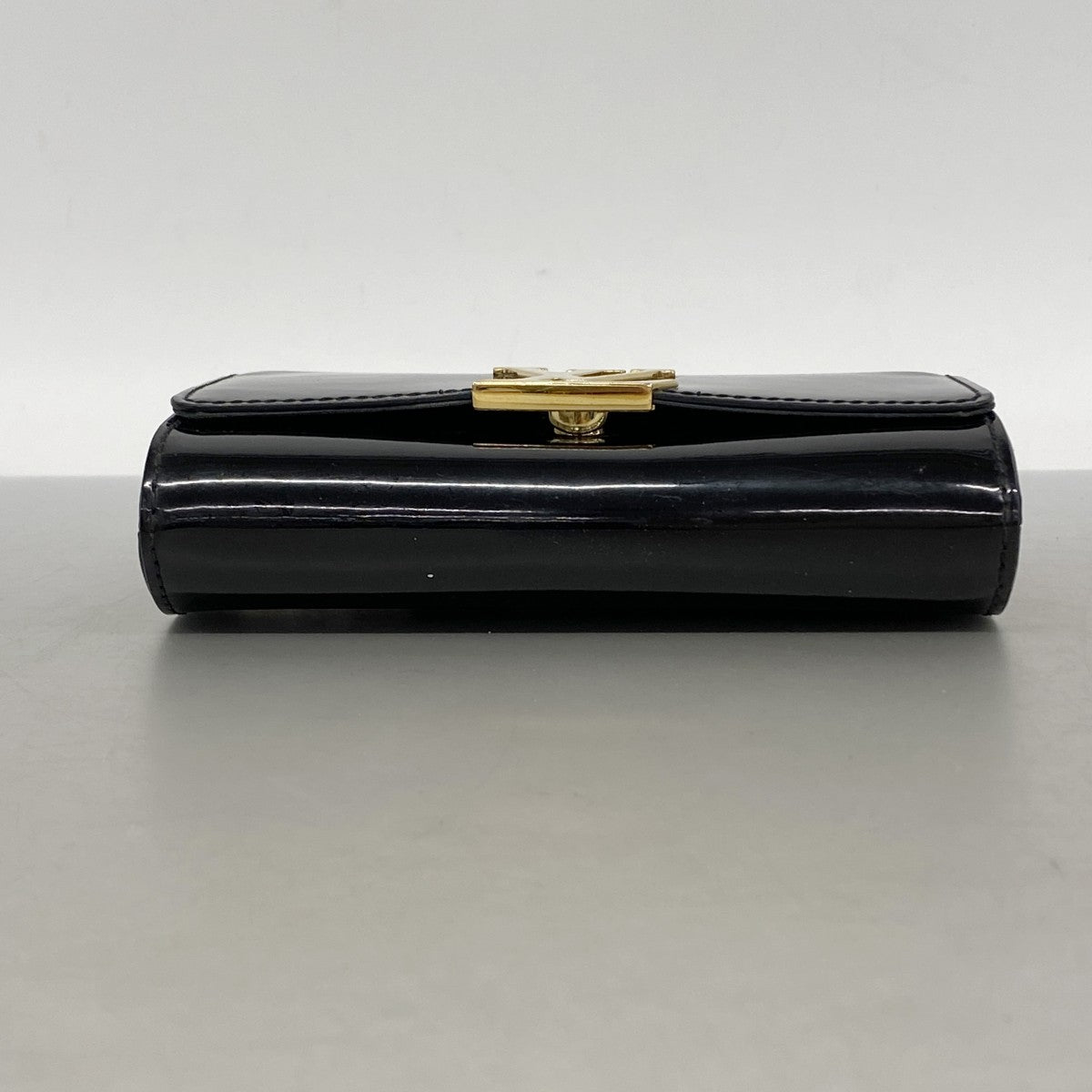 【6gd5052】ルイヴィトン ショルダーバッグ ポシェットルイーズPM ブラック【中古】レディース