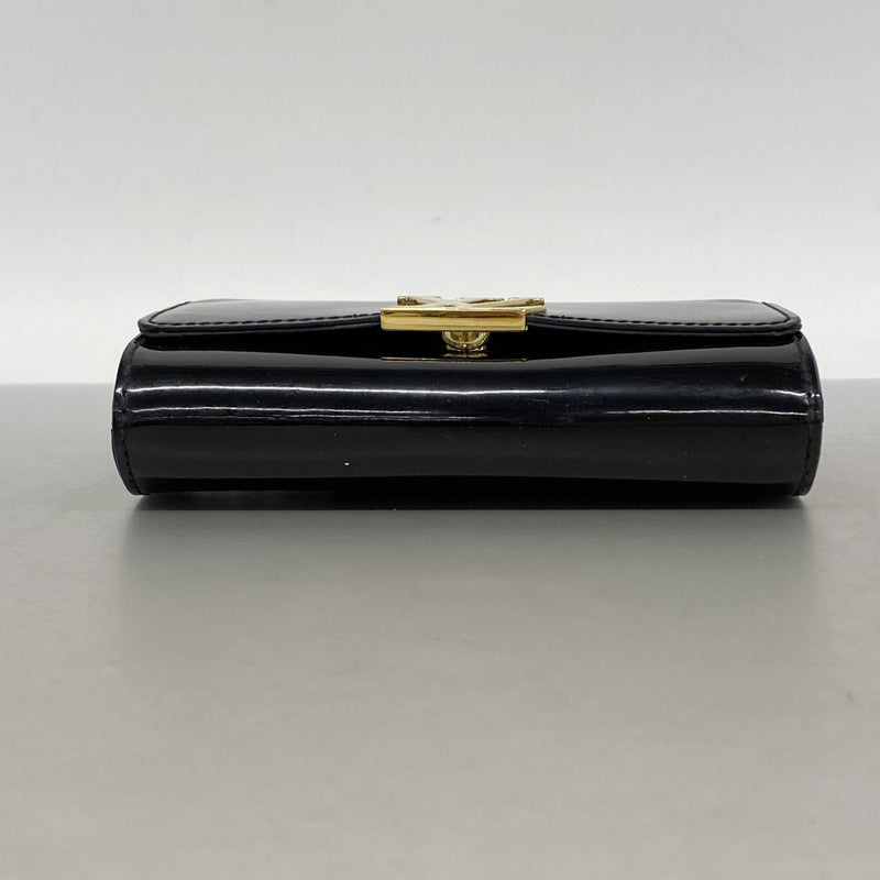 【6gd5052】ルイヴィトン ショルダーバッグ ポシェットルイーズPM ブラック【中古】レディース