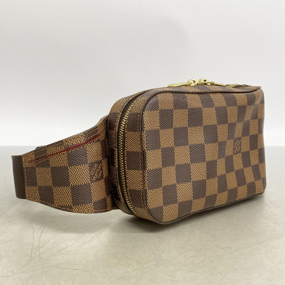 【6gd5053】ルイヴィトン ボディバッグ ダミエ ジェロニモス N51994 エベヌ【中古】メンズ