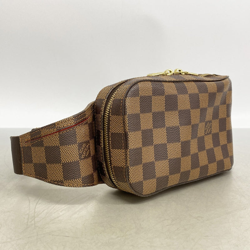 【6gd5053】ルイヴィトン ボディバッグ ダミエ ジェロニモス N51994 エベヌ【中古】メンズ