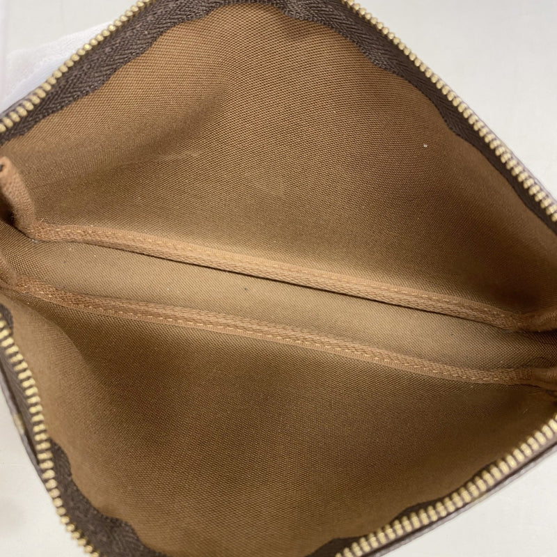 【6gd5061】ルイヴィトン ポーチ モノグラム ポシェットアクセソワール M51980 ブラウン【中古】レディース