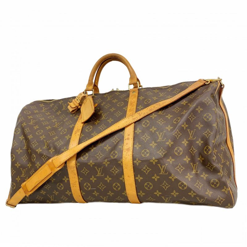 【6gd5073-h】ルイヴィトン ボストンバッグ モノグラム キーポルバンドリエール60 M41412 ブラウン【中古】メンズ レディース ユニセックス