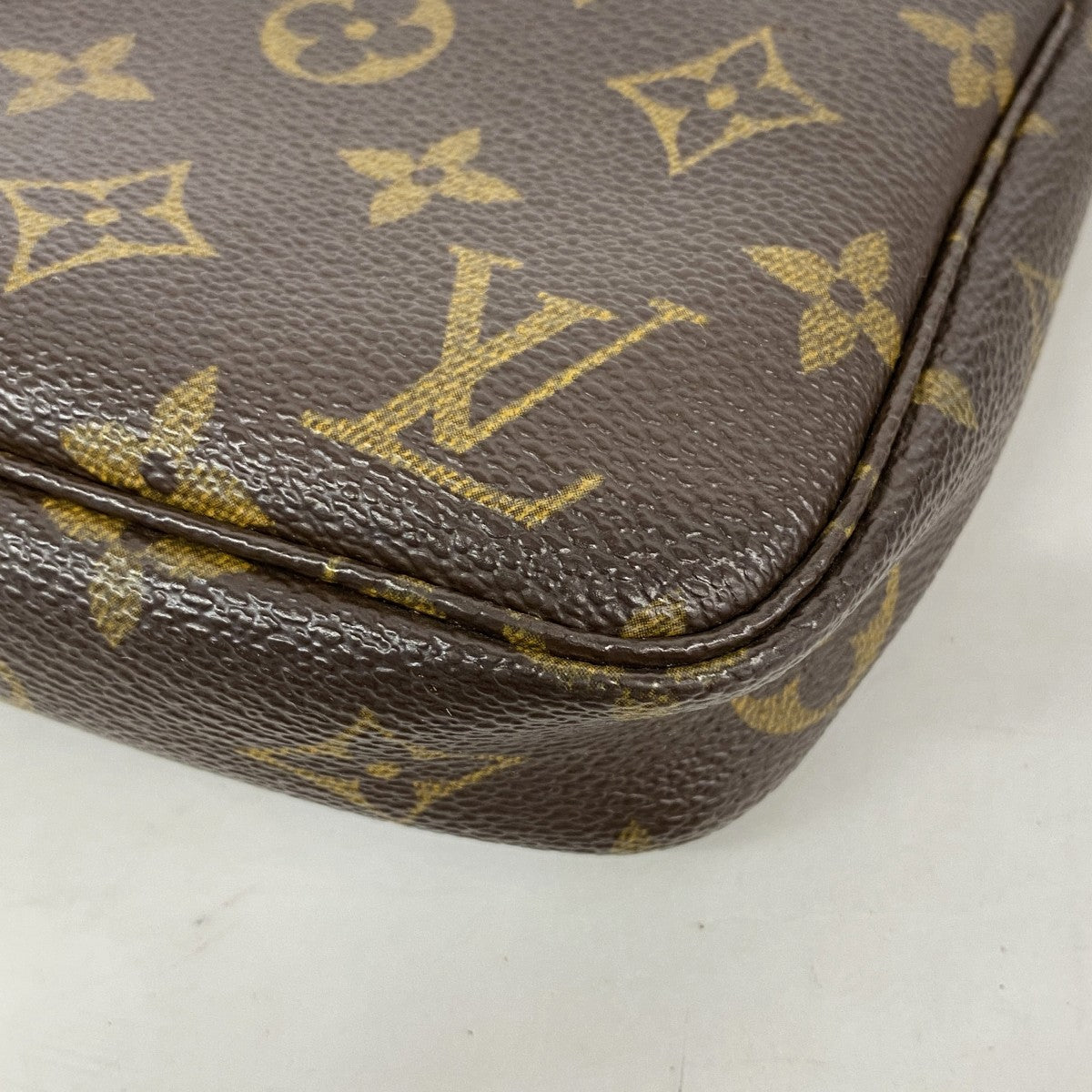 【6gd5077-h】ルイヴィトン ポーチ モノグラム ポシェットアクセソワール M51980 ブラウン【中古】レディース