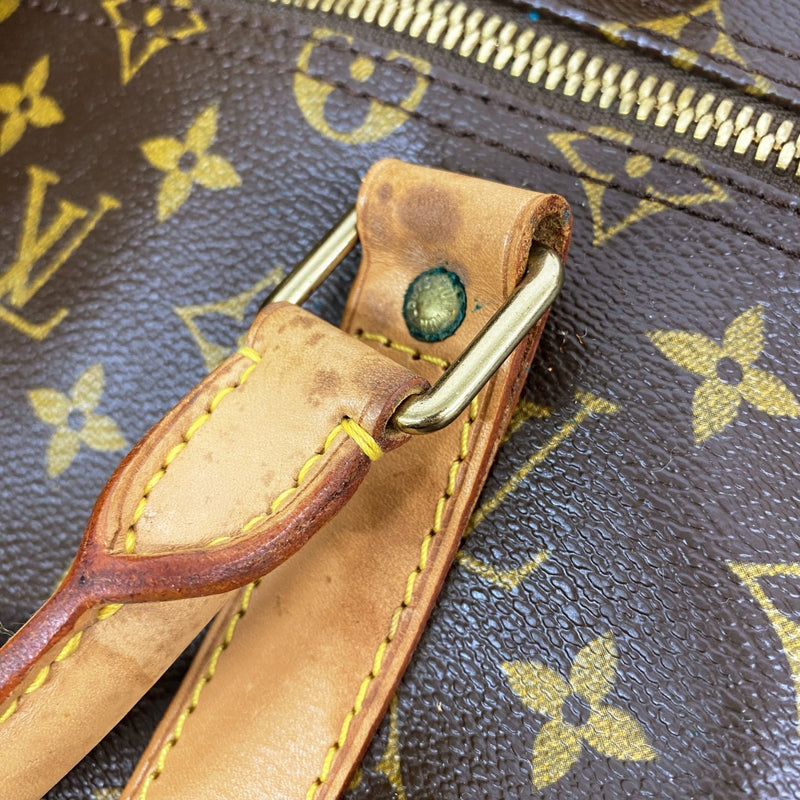 【6gd5078-h】ルイヴィトン ボストンバッグ モノグラム キーポルバンドリエール55 M41414 ブラウン【中古】メンズ レディース ユニセックス