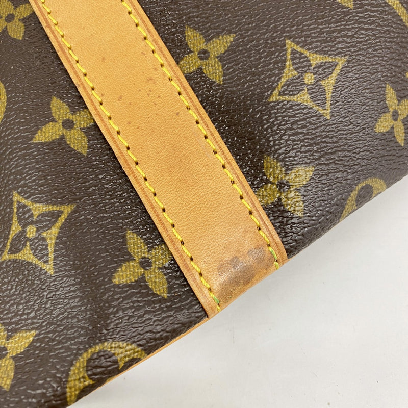 【6gd5078-h】ルイヴィトン ボストンバッグ モノグラム キーポルバンドリエール55 M41414 ブラウン【中古】メンズ レディース ユニセックス