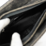 【6gd5087】クリスチャンディオール ハンドバッグ カナージュ レディディオール デニム ブラック シルバー金具【中古】レディース