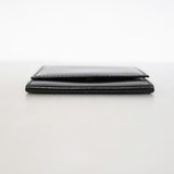 【6gd5091】カルティエ コインケース マスト レザー ブラック ゴールド金具【中古】メンズ レディース ユニセックス