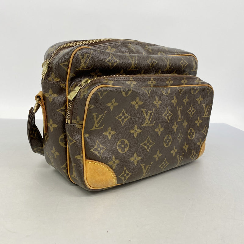 【6gd5097】ルイヴィトン ショルダーバッグ モノグラム ナイル M45244 ブラウン【中古】レディース