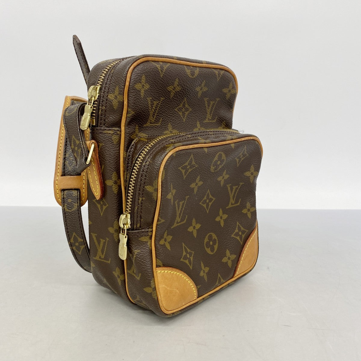 【6gd5098】ルイヴィトン ショルダーバッグ モノグラム アマゾン M45236 ブラウン【中古】レディース