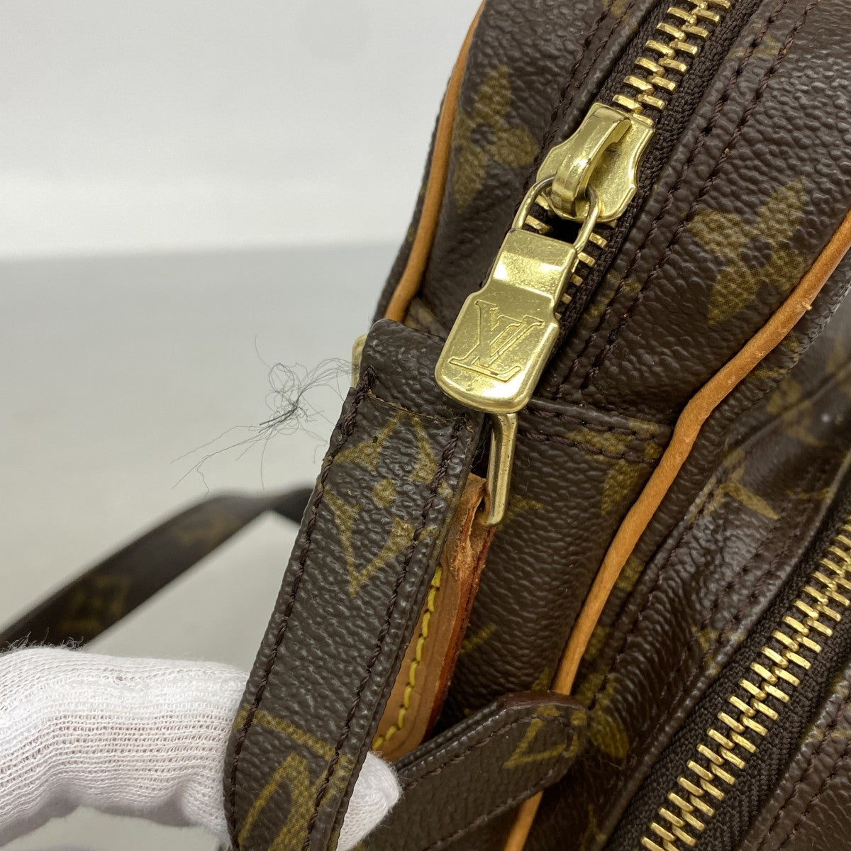 【6gd5098】ルイヴィトン ショルダーバッグ モノグラム アマゾン M45236 ブラウン【中古】レディース