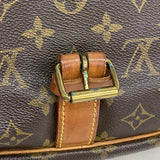 【6gd5103】ルイヴィトン ショルダーバッグ モノグラム ソミュール35 M42254 ブラウン【中古】レディース