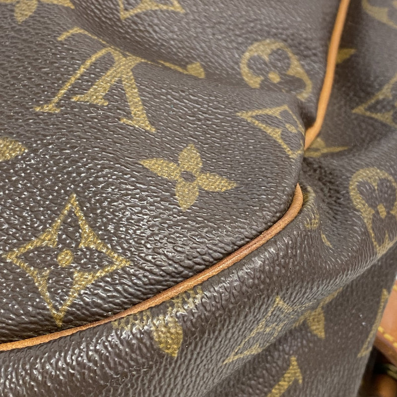 【6gd5103】ルイヴィトン ショルダーバッグ モノグラム ソミュール35 M42254 ブラウン【中古】レディース