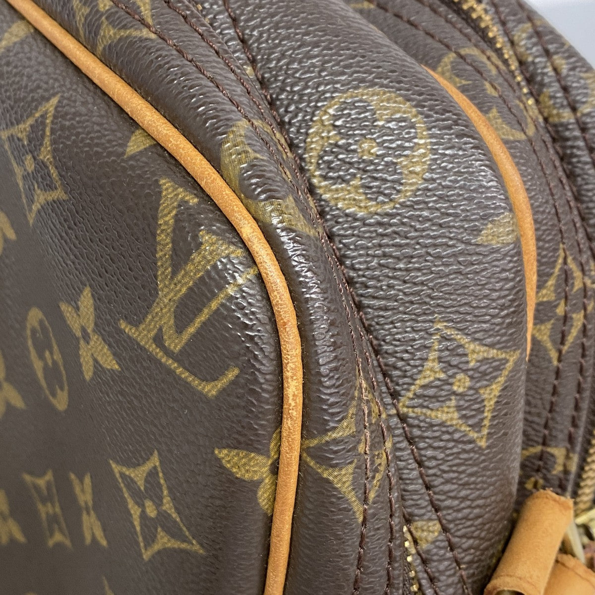 【6gd5104】ルイヴィトン ショルダーバッグ モノグラム リポーターPM M45254 ブラウン【中古】レディース