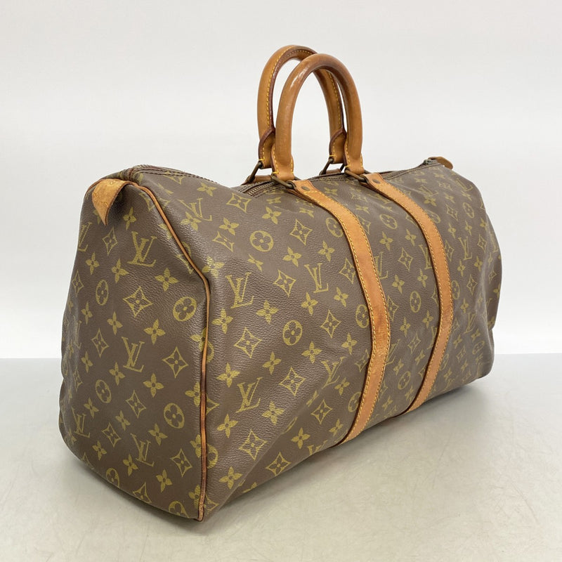 【6gd5106】ルイヴィトン ボストンバッグ モノグラム キーポル45 M41428 ブラウン【中古】メンズ レディース ユニセックス