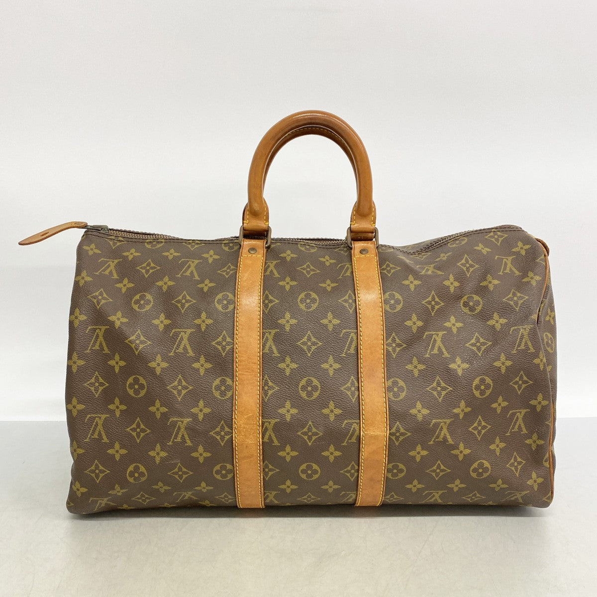 【6gd5106】ルイヴィトン ボストンバッグ モノグラム キーポル45 M41428 ブラウン【中古】メンズ レディース ユニセックス