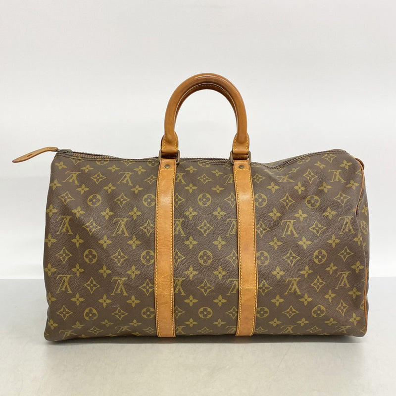 【6gd5106】ルイヴィトン ボストンバッグ モノグラム キーポル45 M41428 ブラウン【中古】メンズ レディース ユニセックス