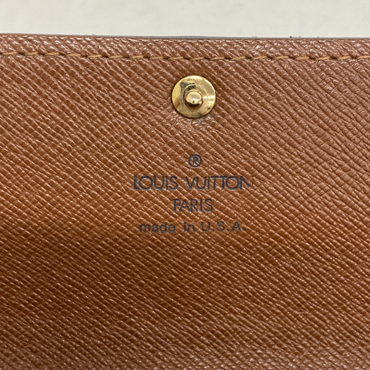 【6gd5108】ルイヴィトン 長財布 モノグラム ポルトフォイユサラ M61734 ブラウン【中古】レディース