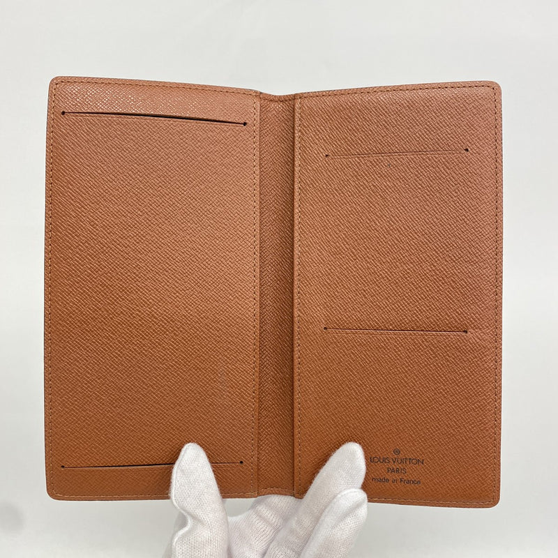 【6gd5109】ルイヴィトン 手帳カバー モノグラム ポケットダイアリー M56341 ブラウン【中古】メンズ レディース ユニセックス
