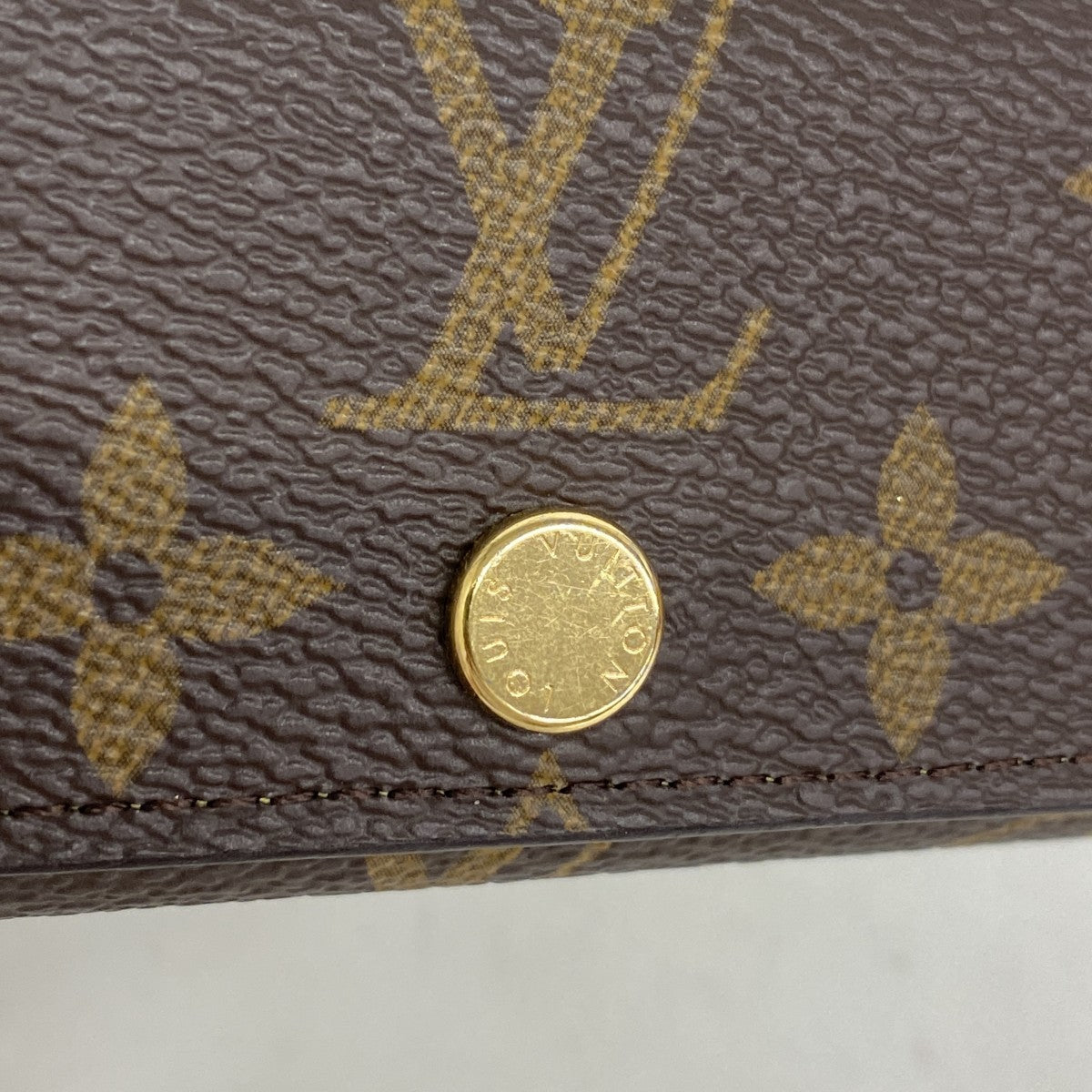 【6gd5110】ルイヴィトン キーケース モノグラム ミュルティクレ4 M81938 ブラウン ジョーヌ【中古】レディース