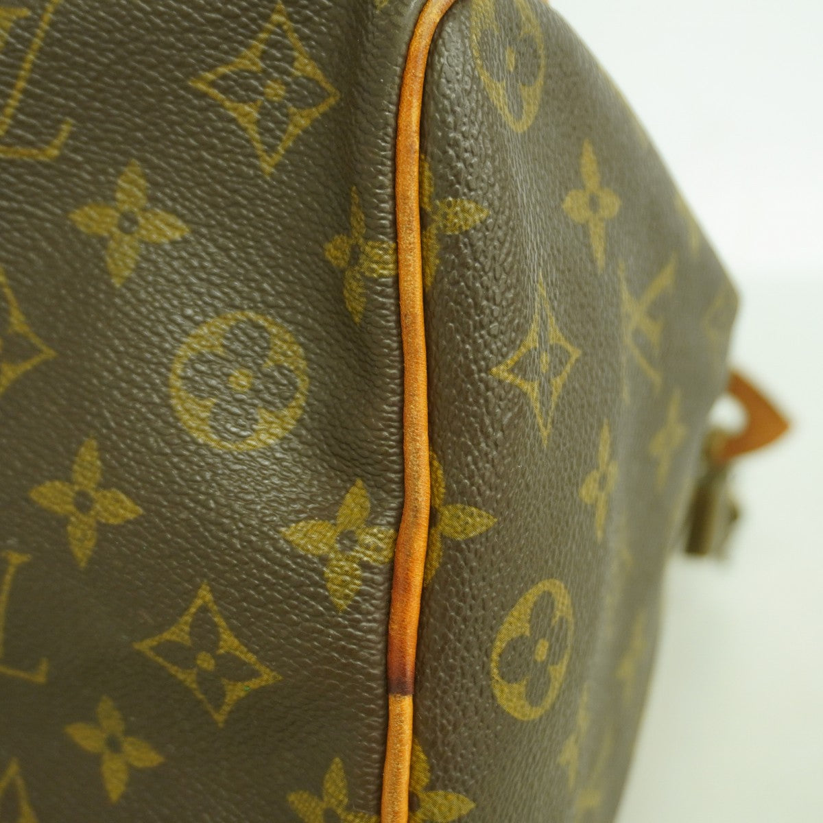 【6gd5112】ルイヴィトン ハンドバッグ モノグラム スピーディ35 M41107 ブラウン【中古】レディース