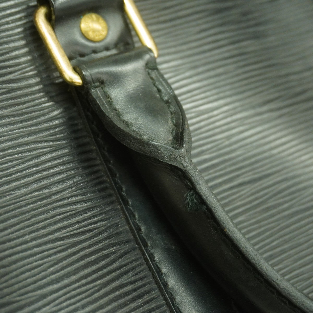 【6gd5114】ルイヴィトン ボストンバッグ エピ キーポル45 M59152 ノワール【中古】メンズ レディース ユニセックス