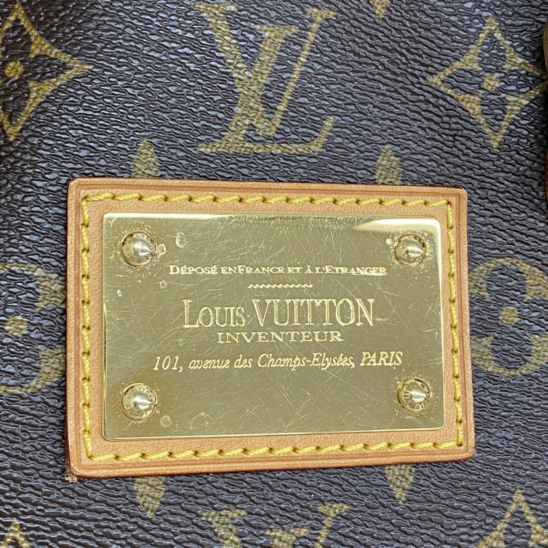 【6gd5116-k】ルイヴィトン トートバッグ モノグラム ハムステッドPM M51168 ブラウン SPO【中古】レディース
