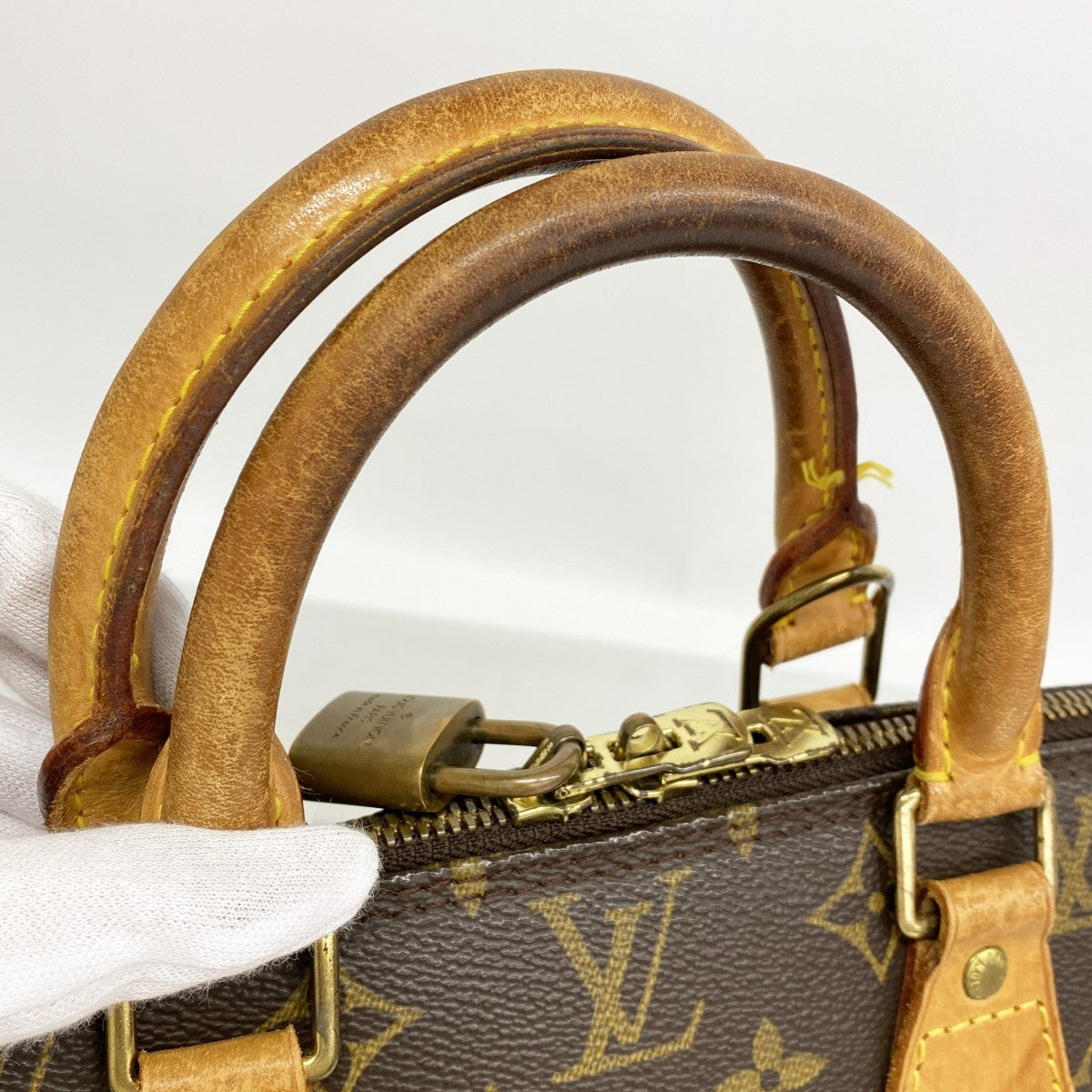 【6gd5121】ルイヴィトン ハンドバッグ モノグラム アルマ M51130 ブラウン【中古】レディース