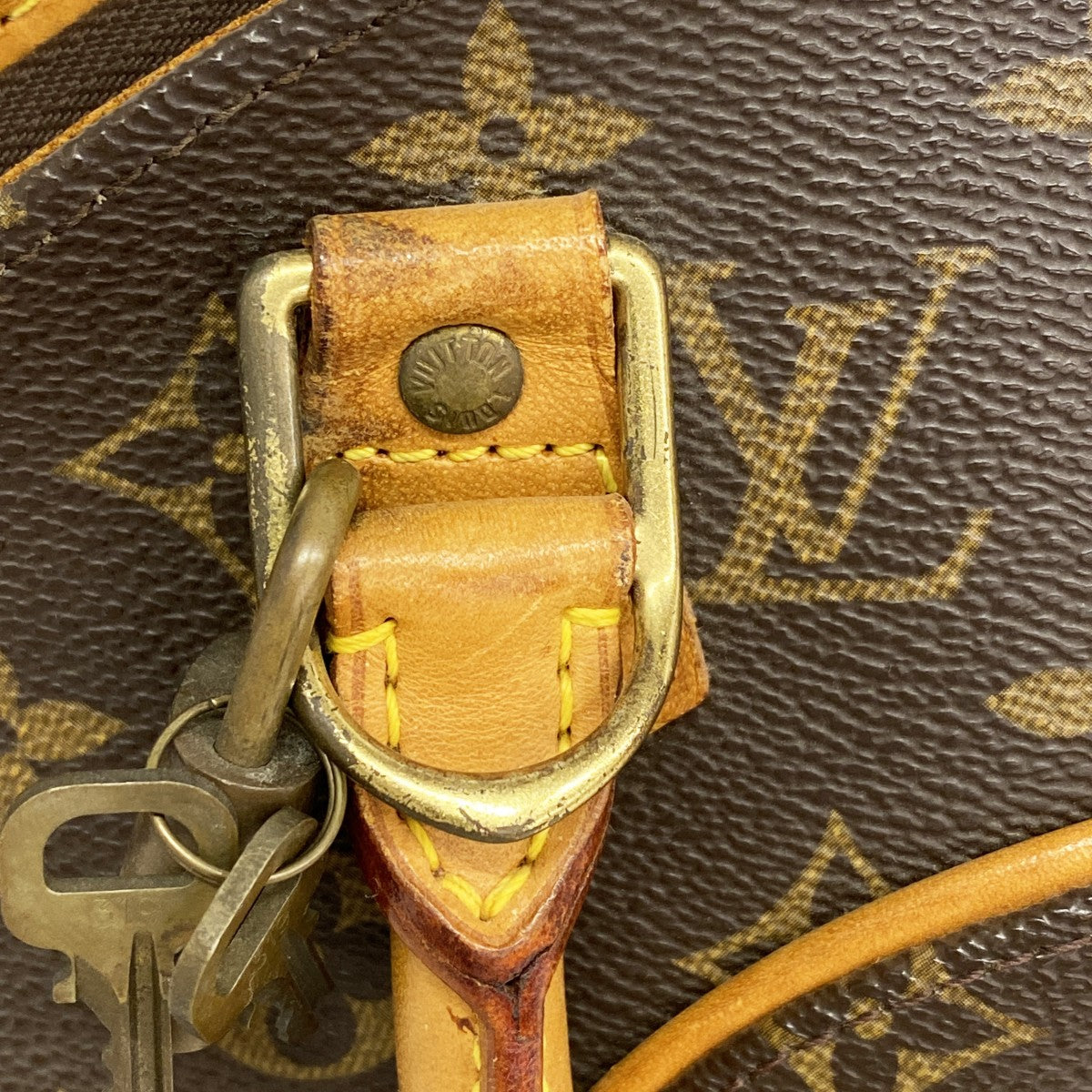 【6gd5122】ルイヴィトン ハンドバッグ モノグラム エリプスMM M51127 ブラウン【中古】レディース