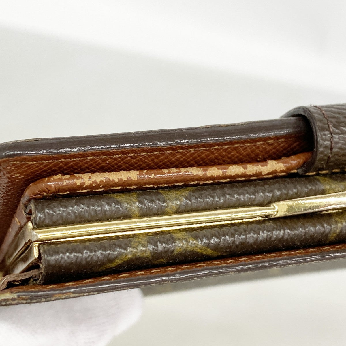 【6gd5127】ルイヴィトン 財布 モノグラム ポルトモネビエヴィエノワ M61663 ブラウン【中古】レディース