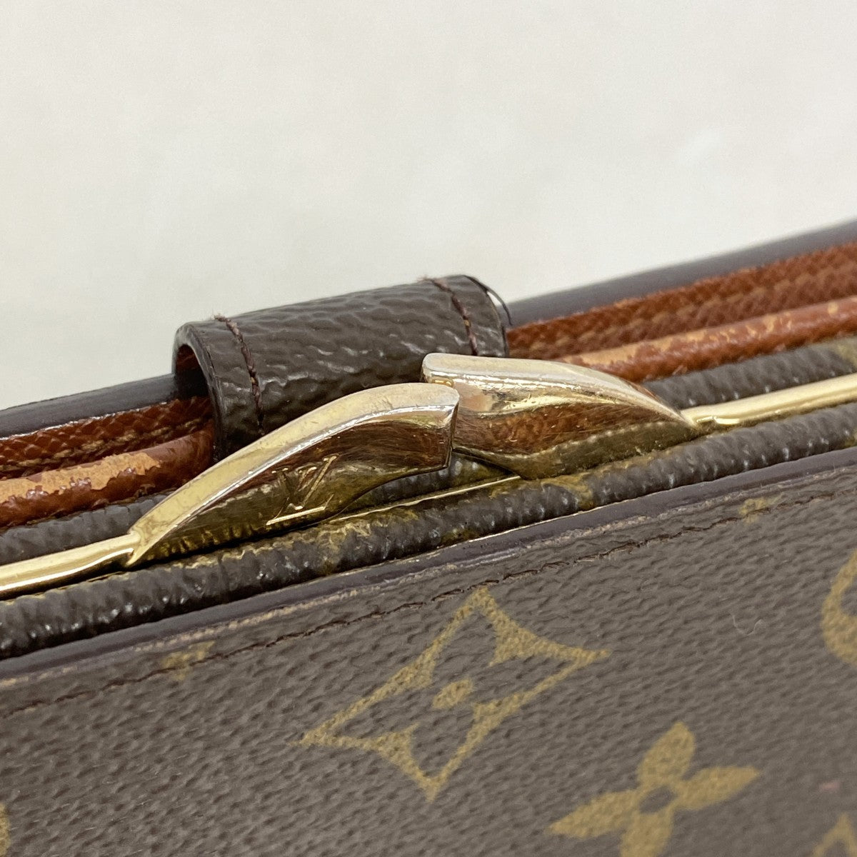 【6gd5127】ルイヴィトン 財布 モノグラム ポルトモネビエヴィエノワ M61663 ブラウン【中古】レディース