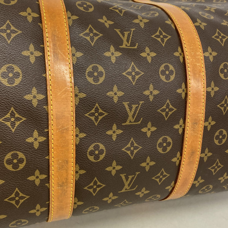 【6gd5128】ルイヴィトン ボストンバッグ モノグラム キーポル・バンドリエール60 M41412 ブラウン【中古】メンズ レディース ユニセックス