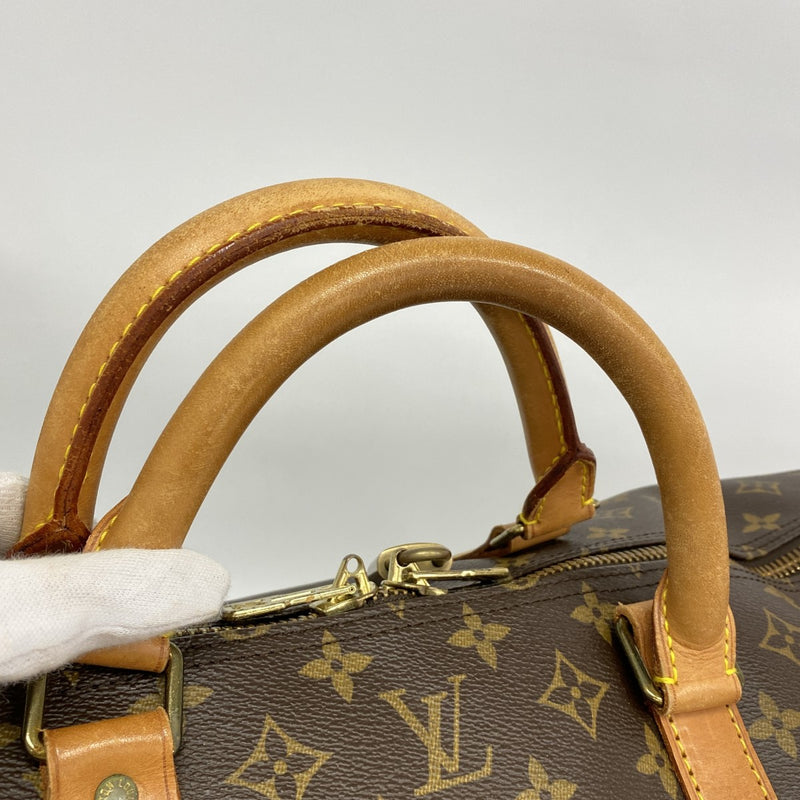 【6gd5128】ルイヴィトン ボストンバッグ モノグラム キーポル・バンドリエール60 M41412 ブラウン【中古】メンズ レディース ユニセックス