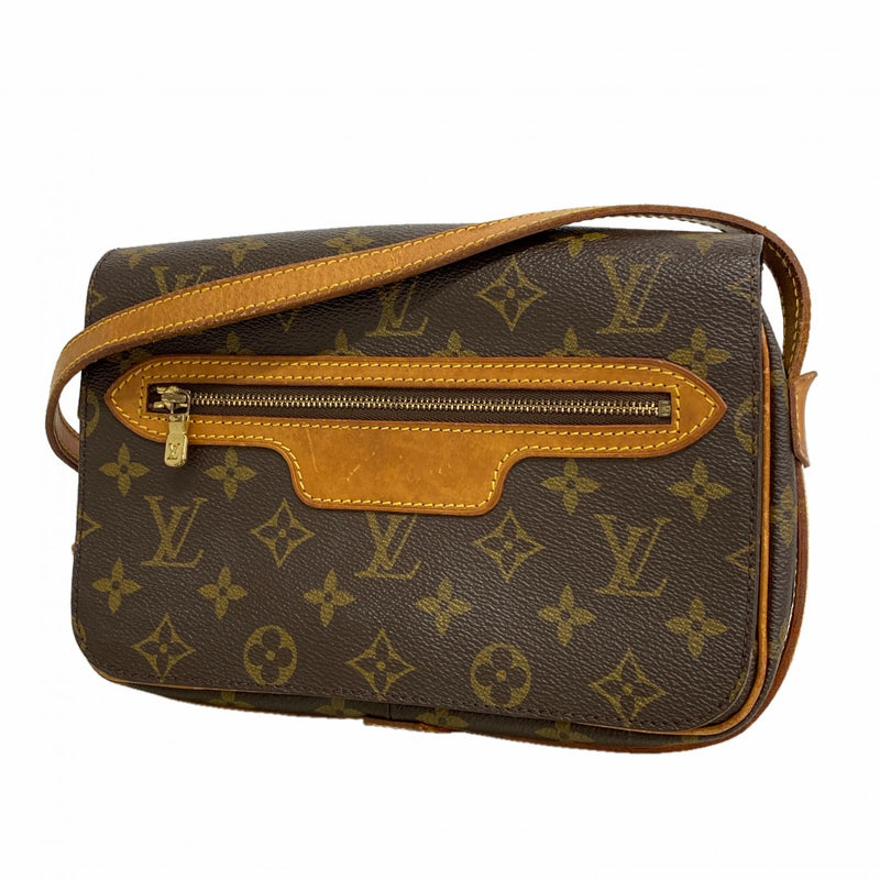 【6gd5134】ルイヴィトン ショルダーバッグ モノグラム サンジェルマン24 M51210 ブラウン【中古】レディース