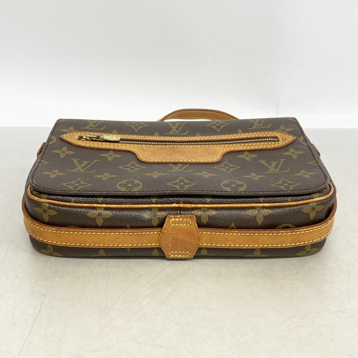 【6gd5134】ルイヴィトン ショルダーバッグ モノグラム サンジェルマン24 M51210 ブラウン【中古】レディース