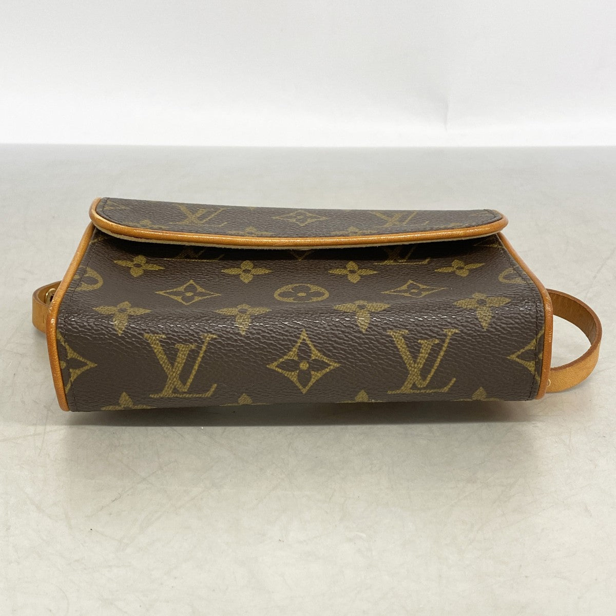 【6gd5135】ルイヴィトン ウエストバッグ モノグラム ポシェットフロランティーヌ M51855 ブラウン【中古】レディース