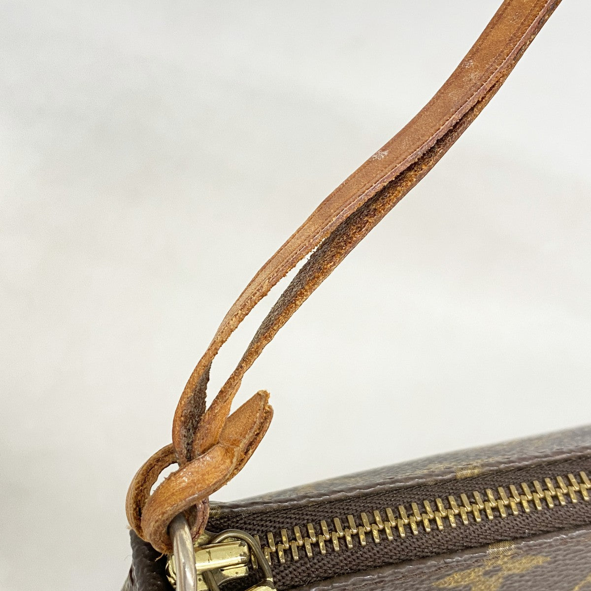 【6gd5137】ルイヴィトン ポーチ モノグラム ポシェットアクセソワール M51980 ブラウン【中古】レディース