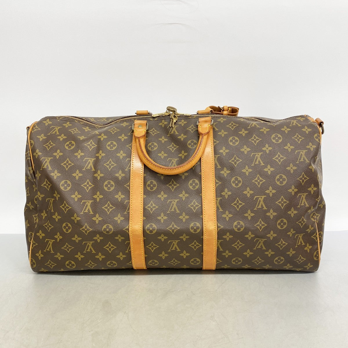 【6gd5138】ルイヴィトン ボストンバッグ モノグラム キーポルバンドリエール55 M41414 ブラウン【中古】メンズ レディース ユニセックス